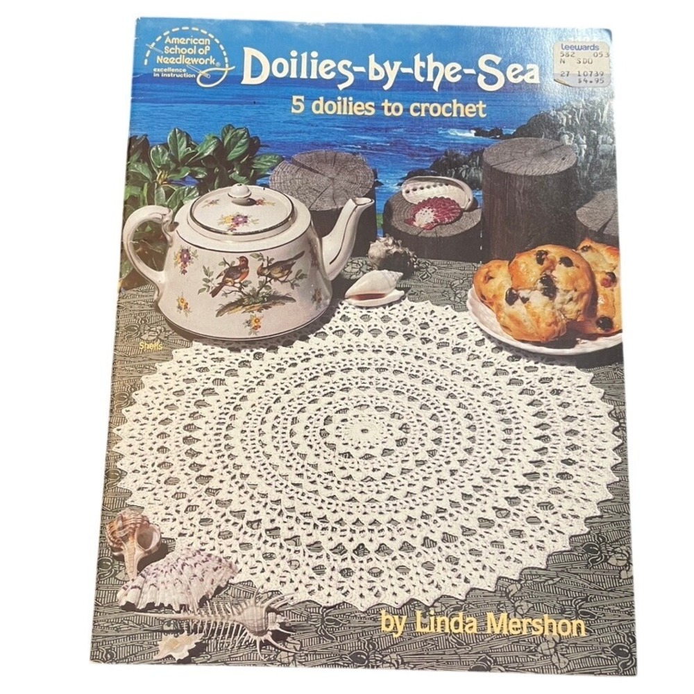 American School of Needlework Doilies-by-the-Sea Crochet Patterns Linda Mershon‎